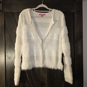 Lilly Pulitzer White Textured Knit